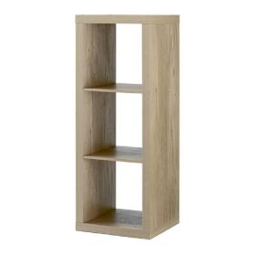 3-Cube Storage Organizer (Color: natural)
