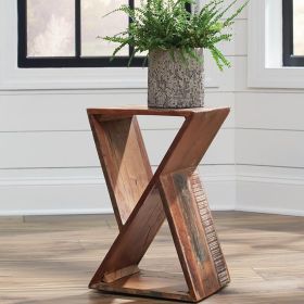 Natural Accent Table (Color: as Pic)